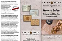 Sasso Bello Brochure