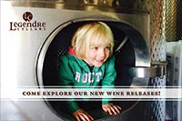 Legendre Cellars postcard 2.