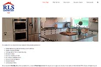 RLS Construction website